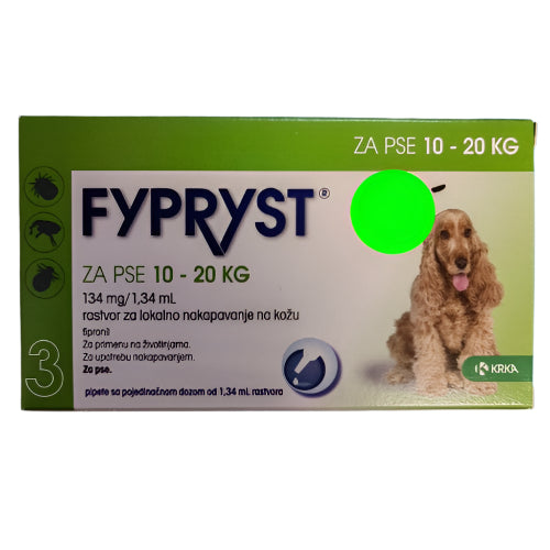 Fyprist zastita od spoljnih parazita za pse