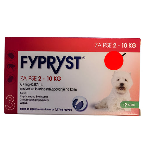 Fyprist zastita od spoljnih parazita za pse