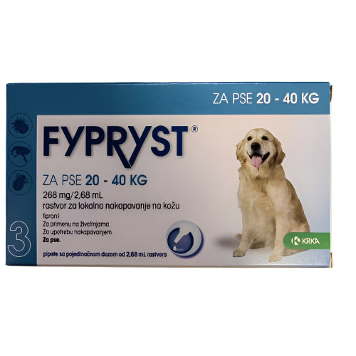 Fyprist zastita od spoljnih parazita za pse