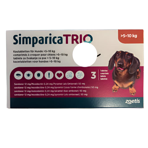 Simparica trio zaštita od parazita za pse