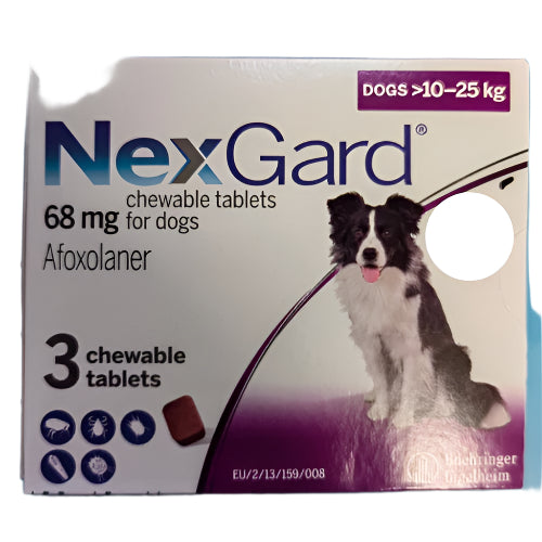 Nexgard protiv spoljnih parazita za pse