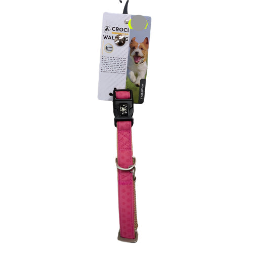 Croci my lord ogrlica za psa - roze