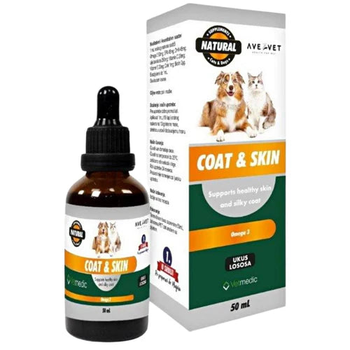 Avevet Coat-Skin Suplementi Losos 50ml