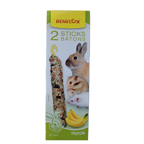 Benelux 2 Stick Batons – Hranljivi štapići za male životinje