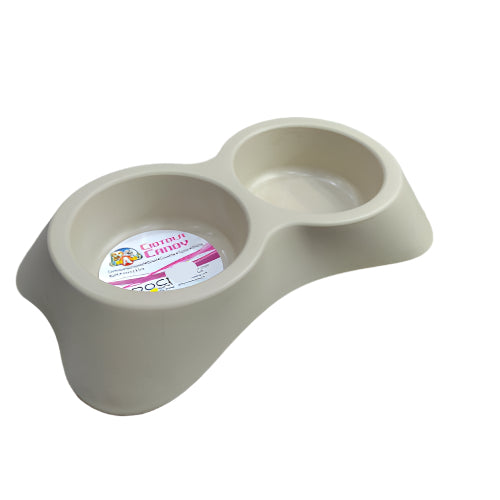 Croci Candy dupla činija za pse i mačke - 2x600 ml, više boja