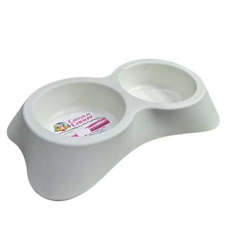 Croci Candy dupla činija za pse i mačke - 2x600 ml, više boja