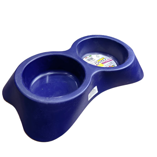 Croci Candy dupla činija za pse i mačke - 2x600 ml, više boja