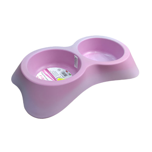 Croci Candy dupla činija za pse i mačke - 2x600 ml, više boja