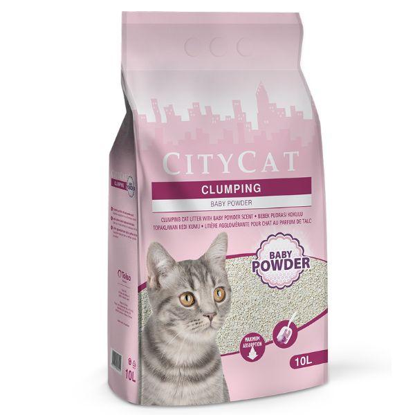 CityCat Cluming Baby Powder 10 L