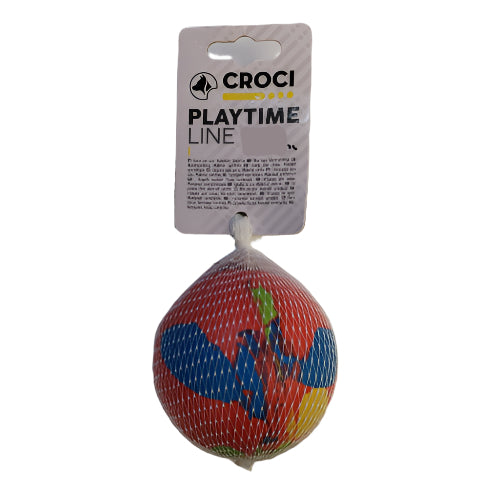 Croci Playtime Line Lopta od Tvrde Gume – 75 mm