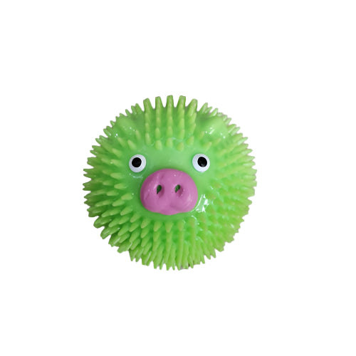 Croci Playtime Line TPR gumena lopta 'Funny Faces' – 6,5 cm