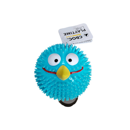 Croci Playtime Line TPR gumena lopta 'Funny Faces' – 6,5 cm
