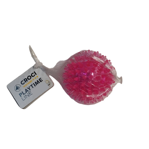 Croci Playtime Line Gumena Loptica sa Svetlom za Pse – 5 cm