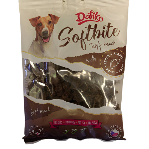 Dafiko SoftBite Jetra – Mekane poslastice za pse sa ukusom jetre