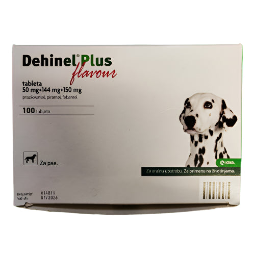 Dehinel Plus Protiv Unutrašnjih Parazita Na 10 Kg Telesne Težine