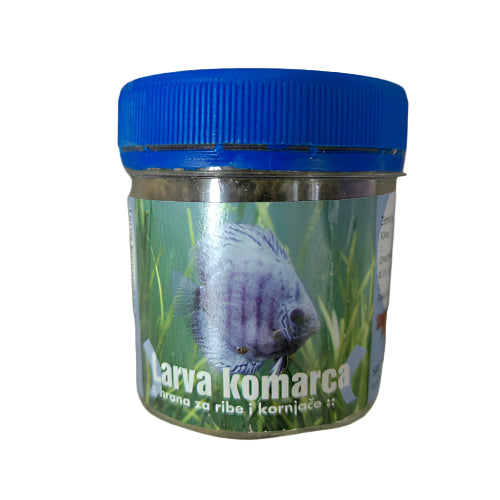 Dina Pet Hrana za Kornjače i Ribice - Gammarus, Turtle Sticks, Tubifex i Larve Komaraca