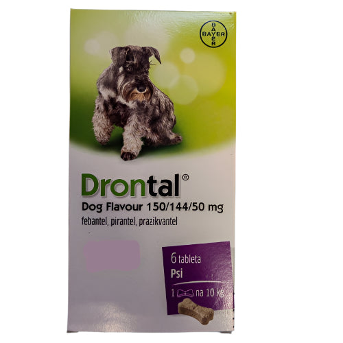 Bayer Drontal protiv unutrašnjih parazita, 6 tableta