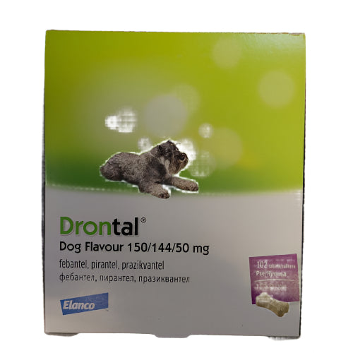 Drontal Protiv Unutrašnjih Parazita Za Pse, Na 10 Kg Telesne Težine