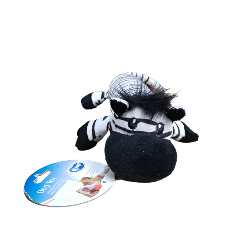 Duvo Plus plišana zebra – igračka za pse