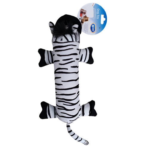 Duvo Plus plišana zebra – igračka za pse