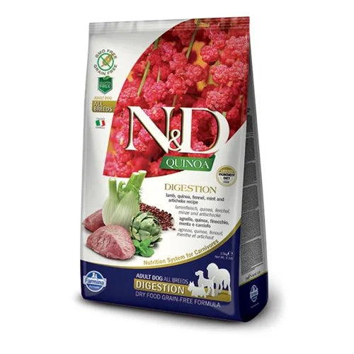 N&D Quinoa Digestion All Breeds - Jagnjetina