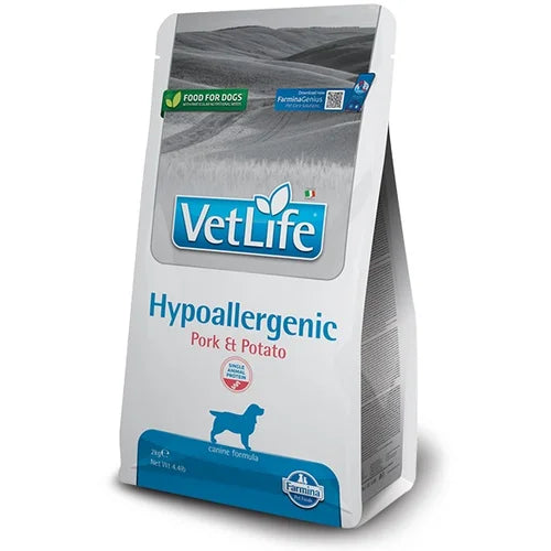 VetLife HypoAllergenic Dog - Svinjetina I Krompir