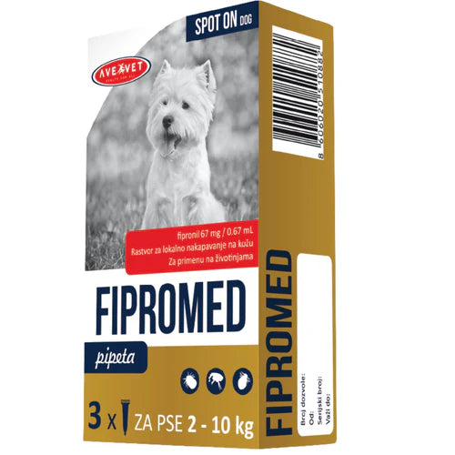 Fipromed Zaštita Od Buva I Krpelja Za Sve Težine Pasa