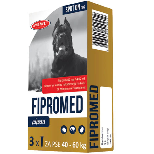 Fipromed Zaštita Od Buva I Krpelja Za Sve Težine Pasa