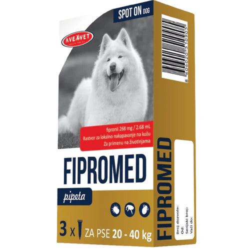Fipromed Zaštita Od Buva I Krpelja Za Sve Težine Pasa
