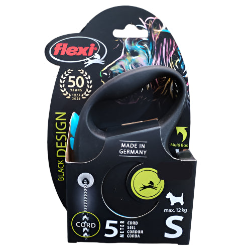 Flexi Black Design S – Automatski Povodac (Kanap 5m)