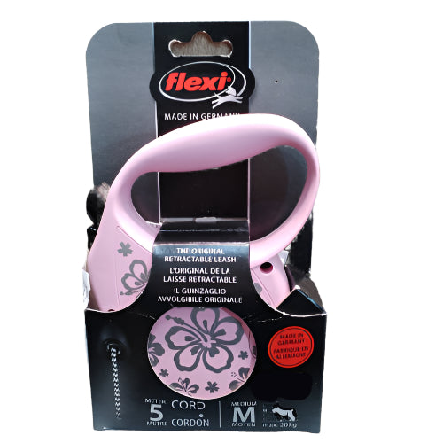 Flexi Standard Flower M – Automatski povodac sa kanapom (5 m)
