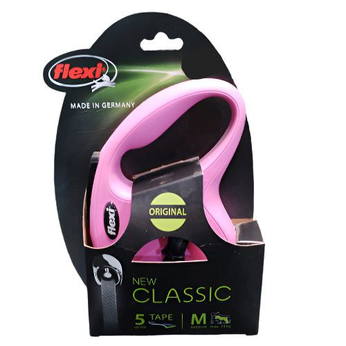 Flexi New Classic M – Automatski povodac sa trakom (5 m)