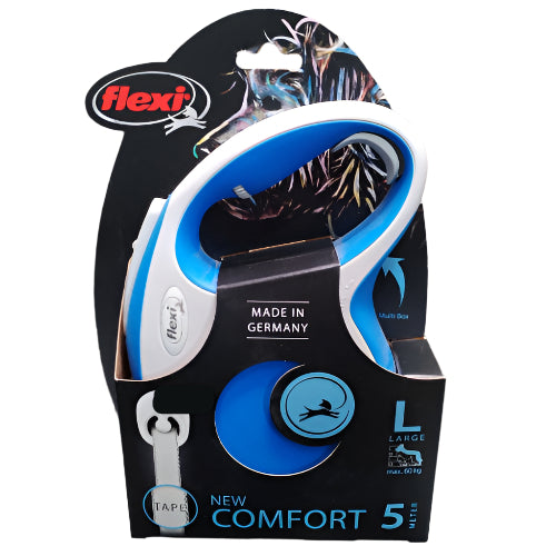 Flexi New Comfort L – Automatski povodac sa trakom (5 m)