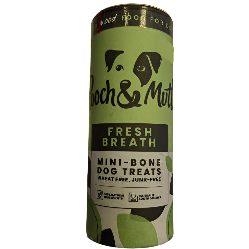 Pooch & Mutt Fresh Breath Mini Bone Treats za pse