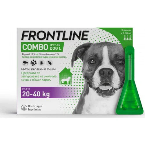 Frontline combo dog spot-on protiv buva i krpelja