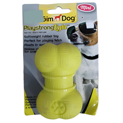 GimDog Playstrong Light Osso 8,9 cm - Igračka za žvakanje