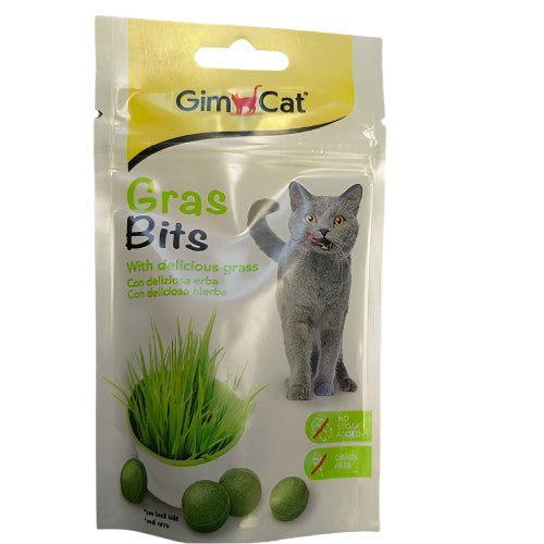 GimCat GrasBits poslastice za mačke – 50 g