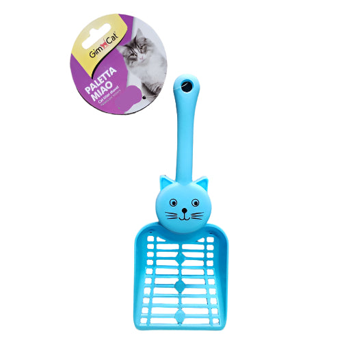 GimCat 25x9 cm – Šarena lopatica za mačji WC