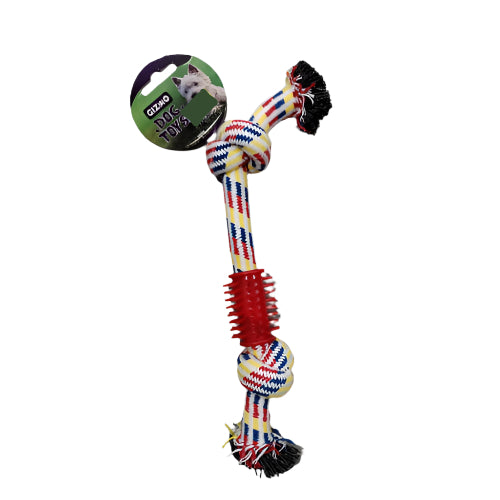 Gizmo kanap za pse sa gumenom glodalicom - 30 cm