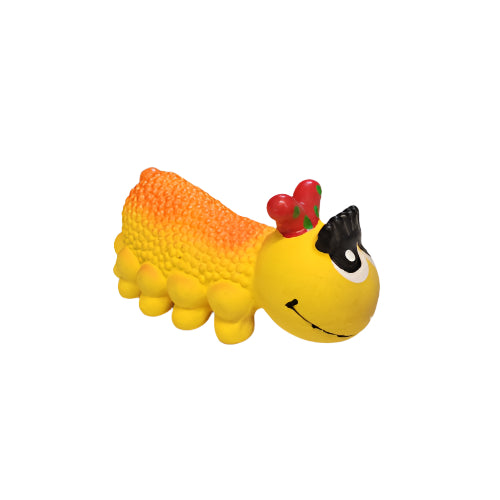 Gizmo Igračka za Pse u Obliku Gusenice – Latex Igračka sa Zvukom (9,5 cm)