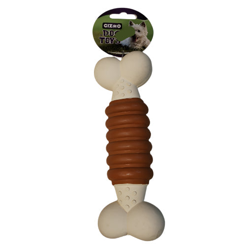 Gizmo Latex Dog Toy – Kost za pse sa zvukom