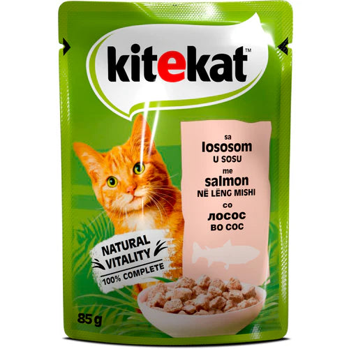 Kitekat Salmon Sos 85 g