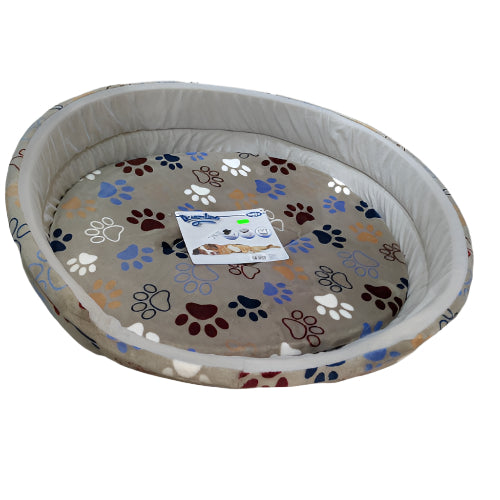 Nobby Dreamline Ležaljka za Pse – Dimenzija 75x65x17,5 cm, Svetlo Siva
