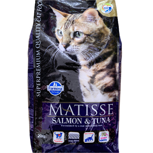 Matisse Losos i Tuna suva hrana za mačke
