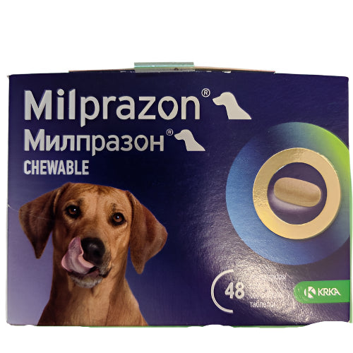 Milprazon za pse protiv unutrašnjih parazita 1 tableta