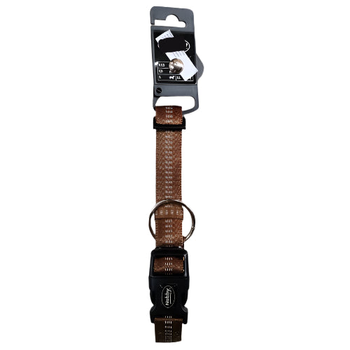 Nobby Soft Grip ogrlica za psa - braon