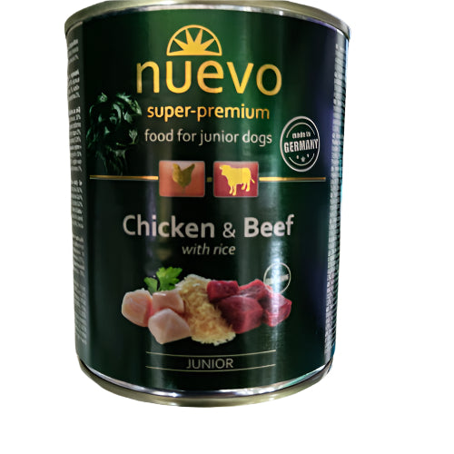 Nuevo vlažna hrana za pse 800 g