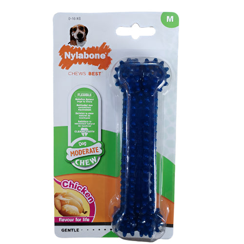 Nylabone Chicken M - Igračka za manje i srednje pse, kost