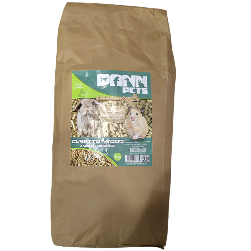 Pann Pets Cubetto Wood 5 kg - Prirodna Drvena Podloga za Male Ljubimce