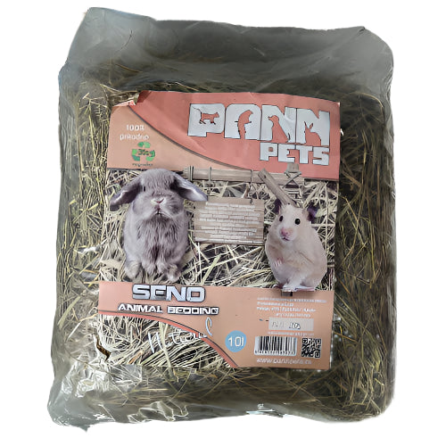 Pann pets seno za glodare 10 litra